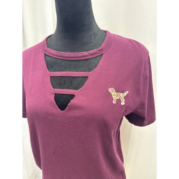 Victoria’s Secret sequined top with PINK dog size xs
Ptp-19
Length-28 - Picture 2 of 5